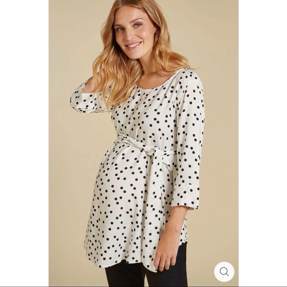 Isabella Oliver Frieda Maternity Tie Top